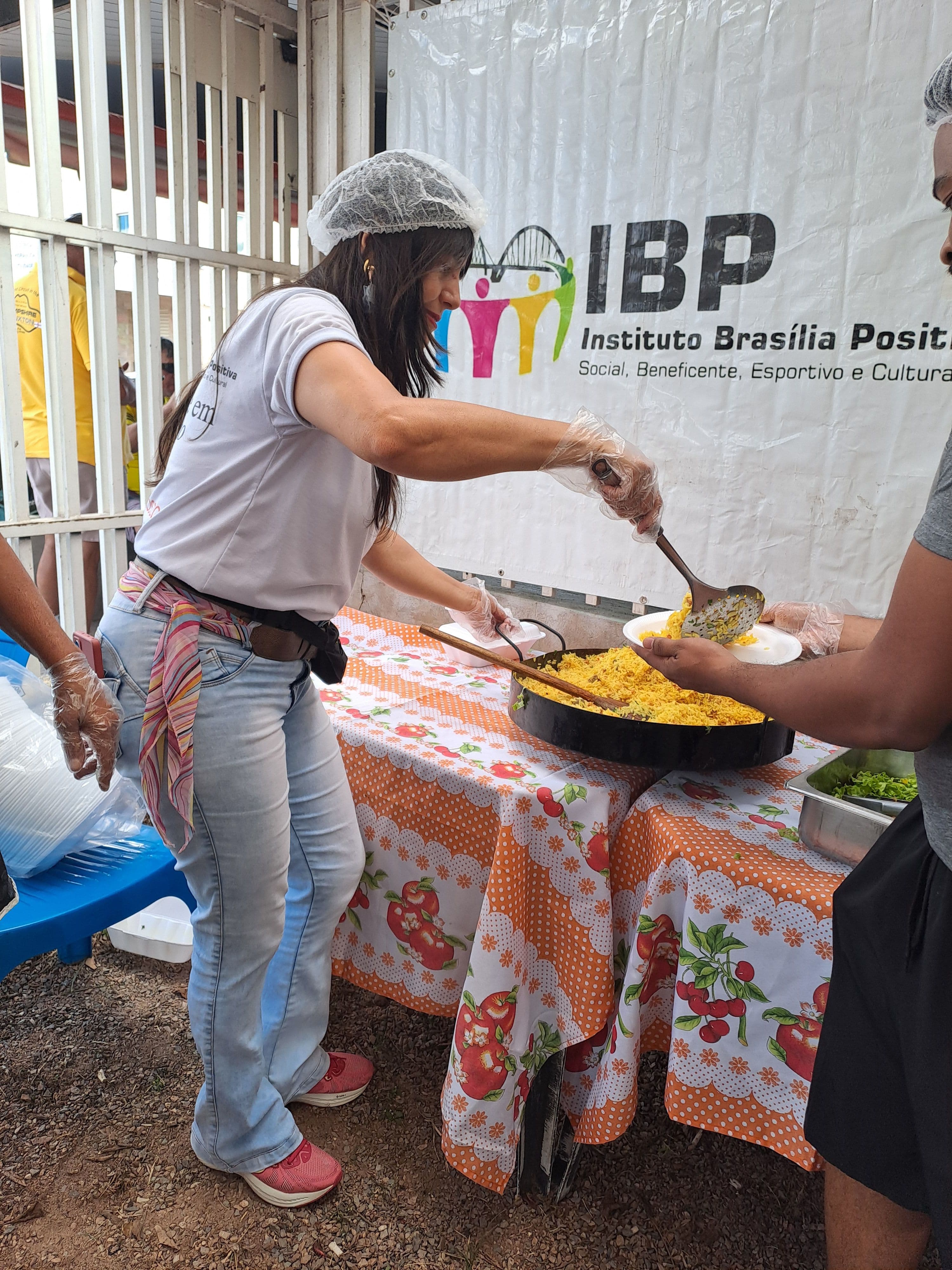 Almoço Beneficente IBP com apoio da EMBALO G - Carreteiro em Taguatinga no quiosque do vô